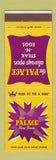 Matchbook Cover - Palace Restaurant Detroit MI CHAIN Toledo Massillon OH