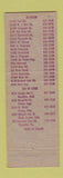 Matchbook Cover - Palace Restaurant Detroit MI CHAIN Toledo Massillon OH
