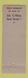 Matchbook Cover - Boston Grill Chicago IL