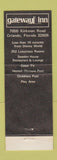 Matchbook Cover - Gateway Inn Orlando FL WEAR