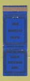 Matchbook Cover - Alaska Statehood Anchorage AK WEAR