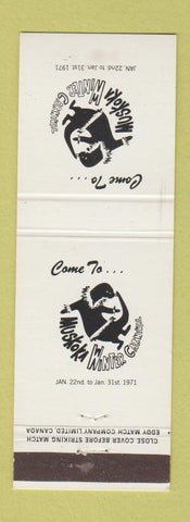 Matchbook Cover - Muskoka Winter Carnival ON 1971