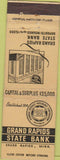 Matchbook Cover - Grand Rapids State Bank MN