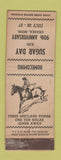Matchbook Cover - Sugar Day Chaska MN 90th baseball Shetland Ponies WORN