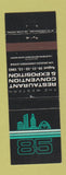 Matchbook Cover - Western Restaurant Expo Convention Los Angeles CA 1985