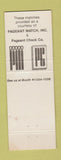 Matchbook Cover - Western Restaurant Expo Convention Los Angeles CA 1985