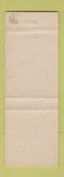 Matchbook Cover - Basement Barber Shop