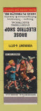 Matchbook Cover - Brose Electric