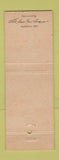 Matchbook Cover - Holland House Taverne New York City