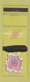 Matchbook Cover - Sulgrave New York City BLACKED OUT