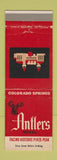 Matchbook Cover - Antlers Hotel Colorado Springs