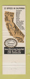 Matchbook Cover - Security Title Insurance Los Angeles CA