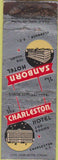 Matchbook Cover - Charleston Hotel SC WORN CREASES