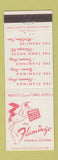 Matchbook Cover - Flamingo Hotel Phoenix AZ