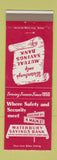 Matchbook Cover - Waterbury Savings Bank CT