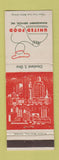 Matchbook Cover - United Food Cleveland OH WORN