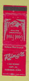 Matchbook Cover - Fing's Dubuque IA restaurant WORN