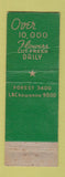 Matchbook Cover - Amling's Flowers Orchid WORN