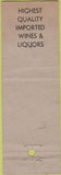 Matchbook Cover - L'Escargot Restaurant Washington DC WORN CREASES