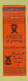 Matchbook Cover - Windmill Truckers Center Jr oil gas WEAR
