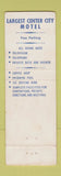 Matchbook Cover - Lombardy Motel Atlantic City NJ WEAR