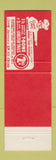 Matchbook Cover - Amico's Italian Restaurant Parma OH Leaning Tower of Pisa