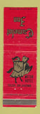 Matchbook Cover - Camelot Inn Motor Hotel Tulsa OK WEAR