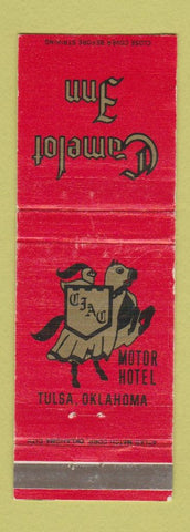 Matchbook Cover - Camelot Inn Motor Hotel Tulsa OK WEAR