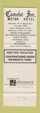 Matchbook Cover - Camelot Inn Motor Hotel Tulsa OK WEAR