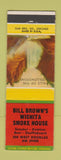 Matchbook Cover - Bill Brown's Wichita Smoke House billiards snooker