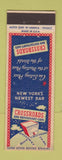 Matchbook Cover - Crossroads Bar Restaurant Cafe New York City