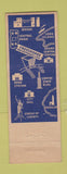 Matchbook Cover - Crossroads Bar Restaurant Cafe New York City