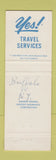 Matchbook Cover - Liberty National Bank and Trust Statue of Liberty WEAR