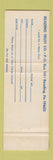 Matchbook Cover - Reading Trust PA Credit Card