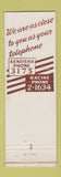 Matchbook Cover - Werner's Laundry Cleaners Racine Kenosha WI