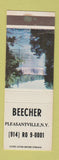 Matchbook Cover - Beecher Pleasantville NY