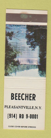 Matchbook Cover - Beecher Pleasantville NY