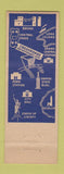 Matchbook Cover - Crossroads Bar Restaurant Cafe New York City
