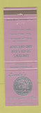 Matchbook Cover - Lincoln's Silver Dollar Bar Haugan MT