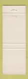 Matchbook Cover - Lincoln's Silver Dollar Bar Haugan MT