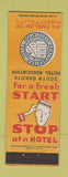Matchbook Cover - South Dakota Hotel Association SD Bellhop