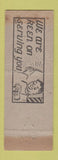 Matchbook Cover - Society Cleaners Warren OH
