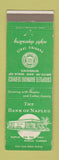 Matchbook Cover - Bank of Naples FL
