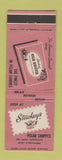Matchbook Cover - Stuckey's Pecan Shoppes Candy Eastman GA
