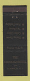 Matchbook Cover - Chenango Hotel Norwich NY