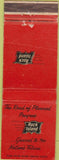 Matchbook Cover - Rock Island Railroad CREASE
