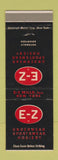 Matchbook Cover - EZ Underwear Hosiery Jackson Heights NY