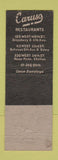 Matchbook Cover - Caruso Spaghetti Place New York City