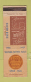 Matchbook Cover - South Bend Lathe Works IN 1957