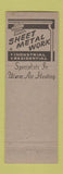 Matchbook Cover - Max Reihmann and Son Roofing Camden NJ